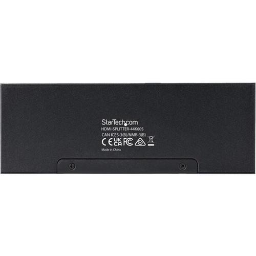 StarTechcom 4-Port HDMI Splitter 4K 60Hz HDMI 20 1 In 4 Out HDMI Splitter 4K HDMI Splitter wBuilt-in Scaler 1x4 HDMI - The HDMI HDMI-SPLITTER-44K60S