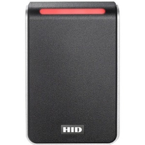 HID Signo 40 Card Reader Access Device - Black, Silver Door, Indoor, Outdoor - Proximity - 3.94" (100 mm) Operating Range - Bluetooth (Fleet Network)