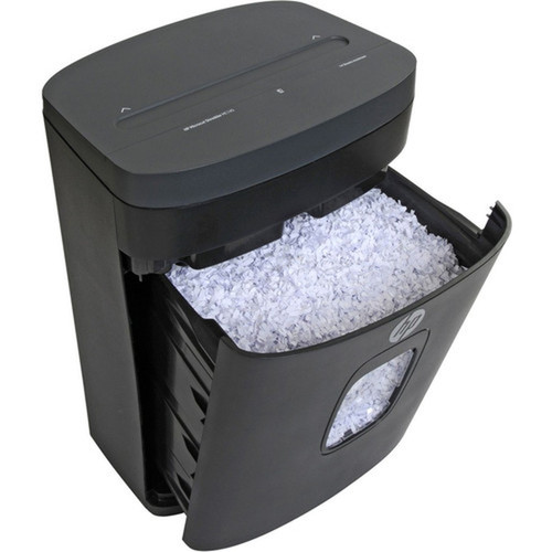 HP MC145 Microcut Paper Shredder - Micro Cut - 14 Per Pass - for shredding Paper Staples Credit Card Envelope - 02 x 05 Shred - 91043P