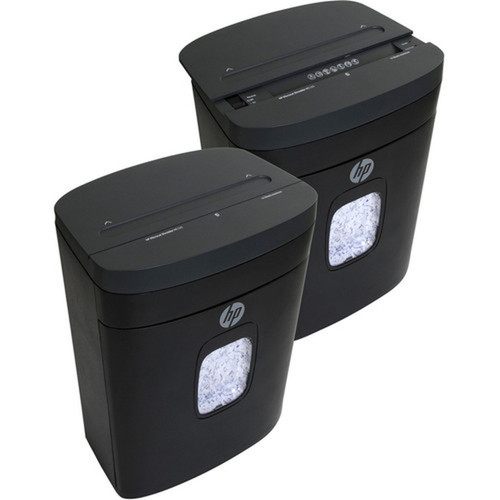 HP MC125 12 Sheet Microcut Shredder - Micro Cut - 12 Per Pass - for shredding Paper Staples Credit Card Envelope - 02 x 05 Size 91041R