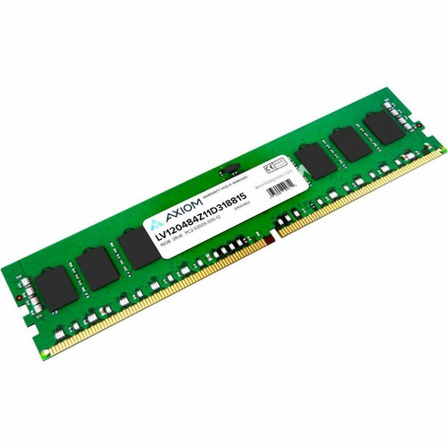 Axiom 128GB DDR4 SDRAM Memory Module - 128 GB - DDR4-3200/PC4-25600 DDR3 SDRAM - 3200 MHz - CL22 - 1.20 V - ECC - Registered - 288-pin (Fleet Network)