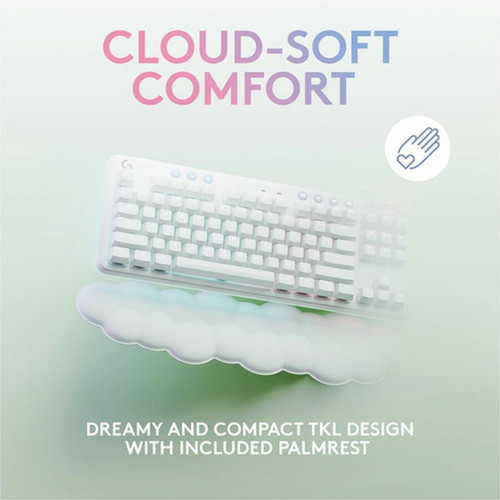 Logitech G715 Gaming Keyboard - Wireless Connectivity - Bluetooth - RGB LED - 87 Key Volume Control Hot Keys - ChromeOS - PC Mac - 920-010453