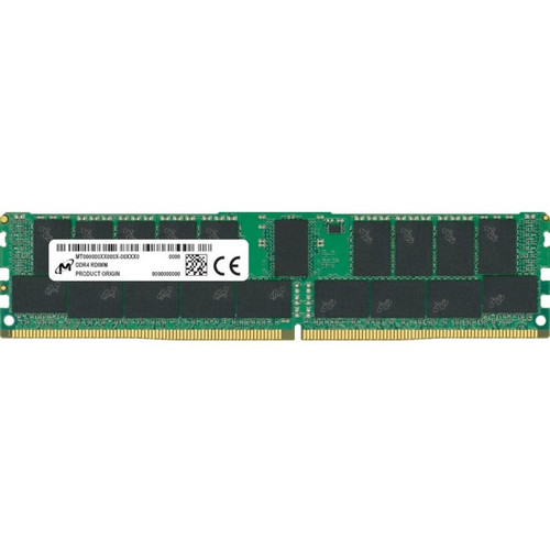 Crucial 64GB DDR4 SDRAM Memory Module - 64 GB - DDR4-3200/PC4-25600 DDR4 SDRAM - 3200 MHz Dual-rank Memory - CL22 - Registered - - - 3 (Fleet Network)