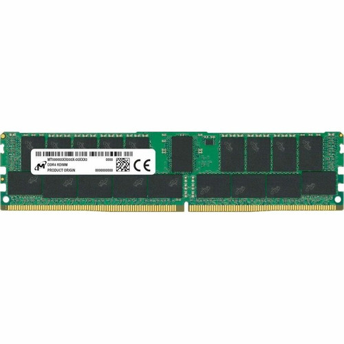Micron 16GB DDR4 SDRAM Memory Module - 16 GB - DDR4-3200/PC4-25600 DDR4 SDRAM - 3200 MHz Dual-rank Memory - CL22 - Registered - - DIMM (Fleet Network)