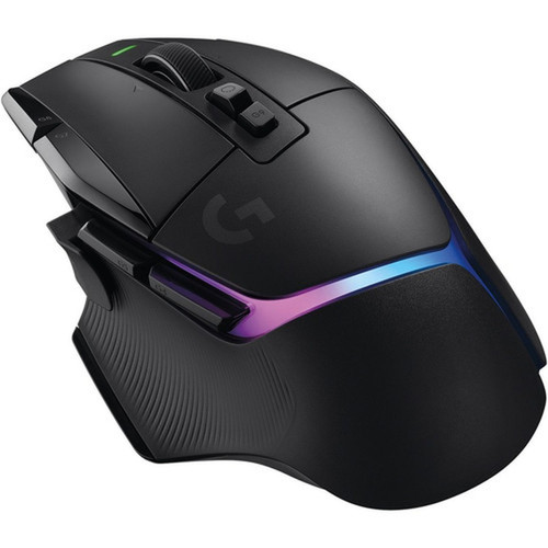Logitech G Plus G502 X Gaming Mouse - Optical - Wireless - Black - USB - 25600 dpi - Scroll Wheel 910-006160