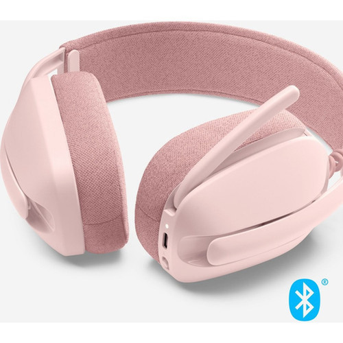 Logitech Zone Vibe 100 - Rose - Stereo - Wireless - Bluetooth - 984 ft - On-ear - Binaural - Noise Cancelling Microphone - Rose 981-001258