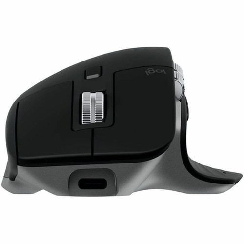 Logitech MX Master 3S for Mac Performance Wireless Mouse Space Grey - Darkfield - Wireless - Bluetooth - 240 GHz - Space Gray - dpi 910-006569