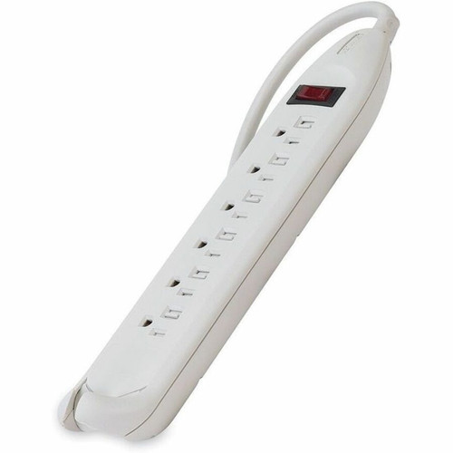 Belkin 6-Outlet Sliding Cover Power Strip - 3-prong - 6 - 12 ft Cord - Beige (Fleet Network)