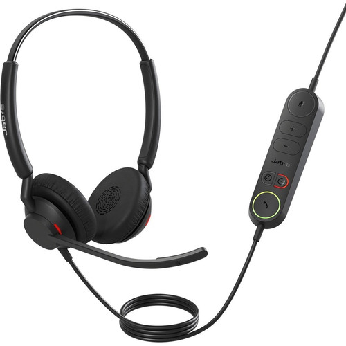 Jabra Engage 40 headset - Stereo - USB Type A - Wired - 50 Hz - 20 kHz - On-ear, Over-the-head - Binaural - Ear-cup - MEMS Technology (Fleet Network)