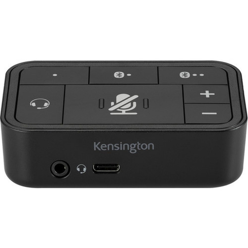 Kensington Universal 3-in-1 Pro Audio Headset Switch - Black for Headset Phone Tablet PC Notebook K83300WW