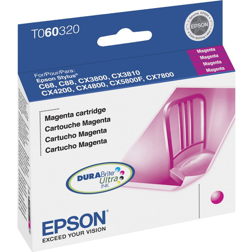 Epson DURABrite Original Ink Cartridge - Inkjet - Magenta - 1 Each (Fleet Network)