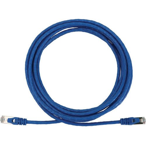 Tripp Lite N262-S15-BL Cat6a STP Patch Network Cable - 15 ft Category 6a Network Cable for Network Device Server Switch Router PoE N262-S15-BL