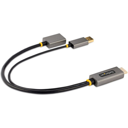 StarTechcom 1ft 30cm HDMI to DisplayPort Adapter 4K 60Hz HDR HDMI Source to DP Monitor USB Bus Powered HDMI 20 to DisplayPort - 128-HDMI-DISPLAYPORT