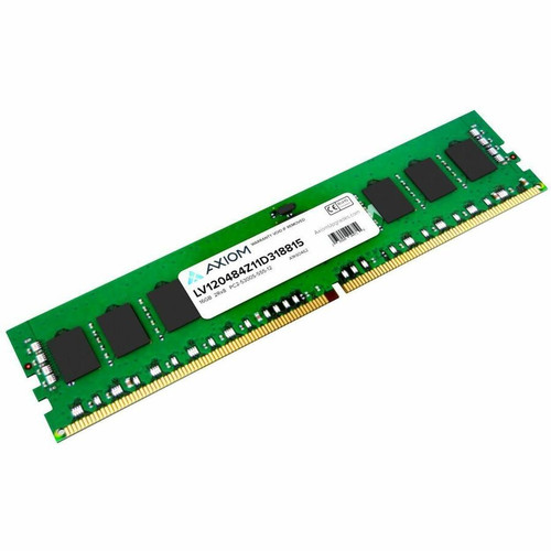 Axiom 16GB DDR4 SDRAM Memory Module - 16 GB - DDR4-3200/PC4-25600 DDR4 SDRAM - 3200 MHz - CL22 - 1.20 V - ECC - Registered - 288-pin - (Fleet Network)
