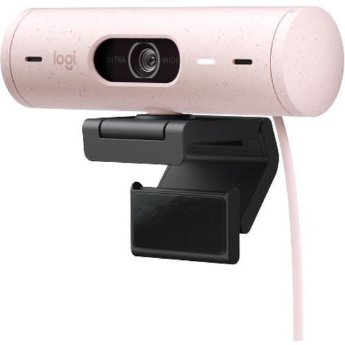 Logitech BRIO 500 Webcam - 4 Megapixel - 60 fps - Rose - USB Type C - 1920 x 1080 Video - Auto-focus - 90&deg; Angle - 4x Digital Zoom (Fleet Network)