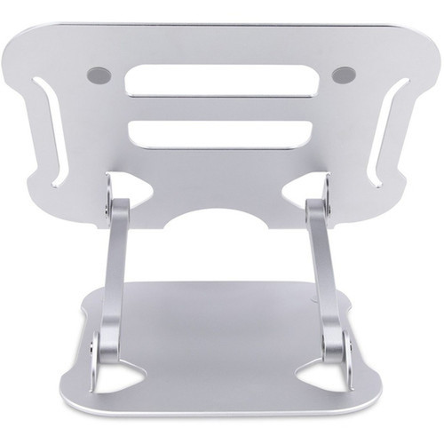 StarTechcom Laptop Stand for Desk Ergonomic Laptop Stand Adjustable Height Aluminum Up to 22lb10kg Foldable Notebook RiserLift ADJ-LAPTOP-RISER