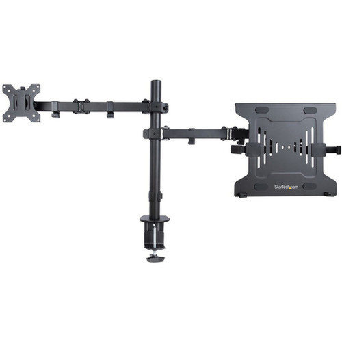 StarTechcom Monitor Arm with VESA Laptop Tray For a Laptop  Single Display up to 32 176lb8kg Adjustable Desk Laptop Arm Mount A2-LAPTOP-DESK-MOUNT