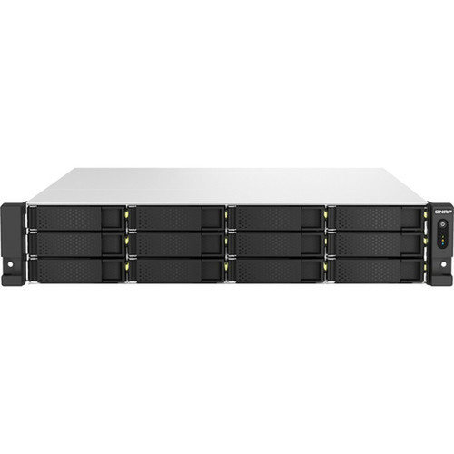 QNAP TS-h1887XU-RP-E2336-32G SANNAS Storage System - 1 x Intel Xeon E-2336 Hexa-core 6 Core 290 GHz - 18 x HDD Supported - 0 x HDD TS-H1887XU-RP-E2336-32G-US