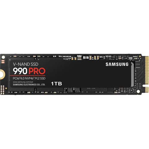Samsung 990 PRO 1 TB Solid State Drive - M.2 2280 Internal - PCI Express NVMe (PCI Express NVMe 4.0 x4) - Desktop PC, Gaming Console - (Fleet Network)