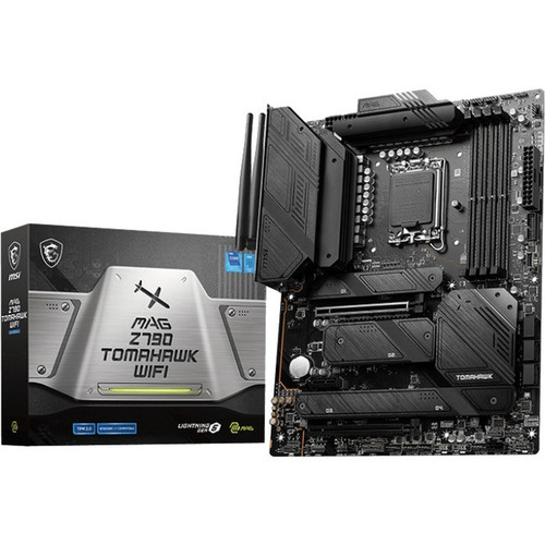 MSI MAG MAG Z790 TOMAHAWK Gaming Desktop Motherboard - Intel Z790 Chipset - Socket LGA-1700 - ATX - Pentium Gold, Celeron, Core - 128 (Fleet Network)