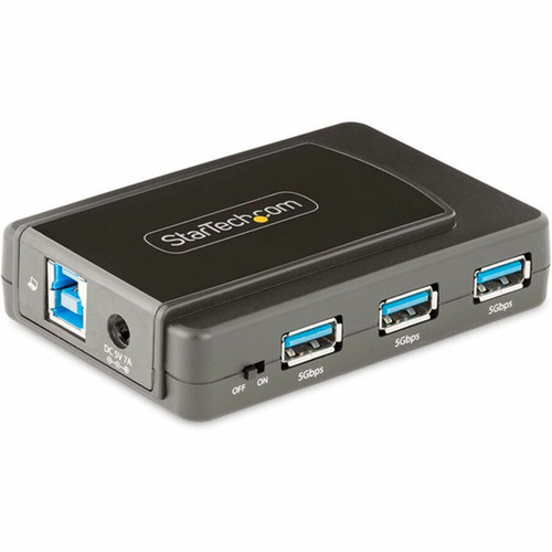 StarTechcom 7-Port USB Hub USB 30 5Gbps USB-A to 7x USB-A Self Powered USB-A Expansion Hub w 35W Power Supply - Self-powered USB 5G7AS-USB-A-HUB