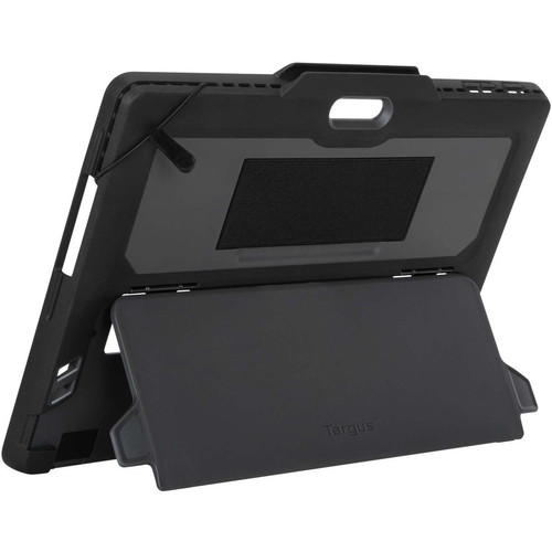 Targus Protect THD918GLZ Rugged Carrying Case for 13" Microsoft Surface Pro 9 Tablet, Stylus - Black - Drop Resistant, Slip Resistant, (Fleet Network)