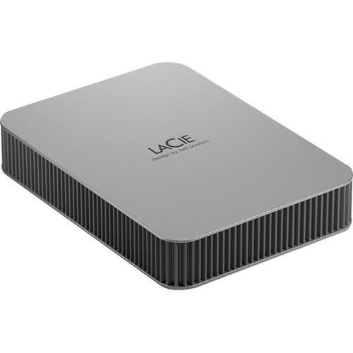 LaCie Mobile Drive Secure STLR4000400 4 TB Portable Hard Drive - External - Space Gray - USB 32 Gen 1 Type C - 2 Year Warranty STLR4000400