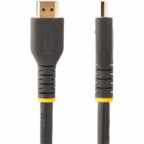 StarTechcom 7m 23ft Active HDMI Cable HDMI 20 4K 60Hz UHD Rugged HDMI Cord w Aramid Fiber Heavy-Duty High Speed HDMI 20 Cable RH2A-7M-HDMI-CABLE