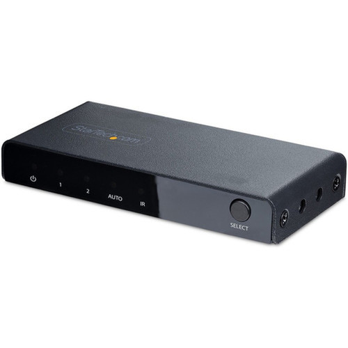 StarTechcom 2-Port 8K HDMI Switch HDMI 21 Switcher 4K 120Hz8K 60Hz UHD HDR10 HDMI Switch 2 In 1 Out AutoManual Source - 8K 2x 2PORT-HDMI-SWITCH-8K