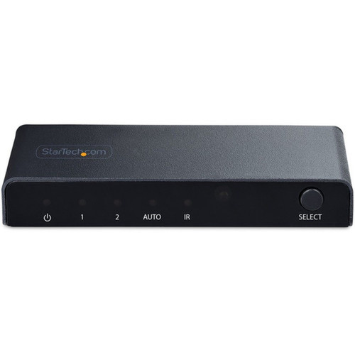StarTechcom 2-Port 8K HDMI Switch HDMI 21 Switcher 4K 120Hz8K 60Hz UHD HDR10 HDMI Switch 2 In 1 Out AutoManual Source - 8K 2x 2PORT-HDMI-SWITCH-8K
