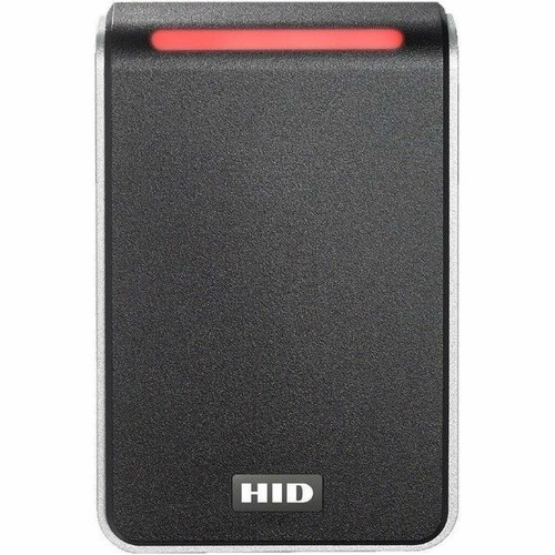 HID Signo 40 Card Reader Access Device - Black, Silver Door, Outdoor, Indoor - Proximity - 3.94" (100 mm) Operating Range - Bluetooth (Fleet Network)