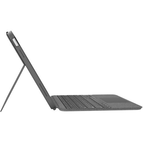 Logitech Combo Touch KeyboardCover Case Folio for 109 Apple Logitech iPad 10th Generation Tablet Apple Pencil Stylus - Gray 920-011433