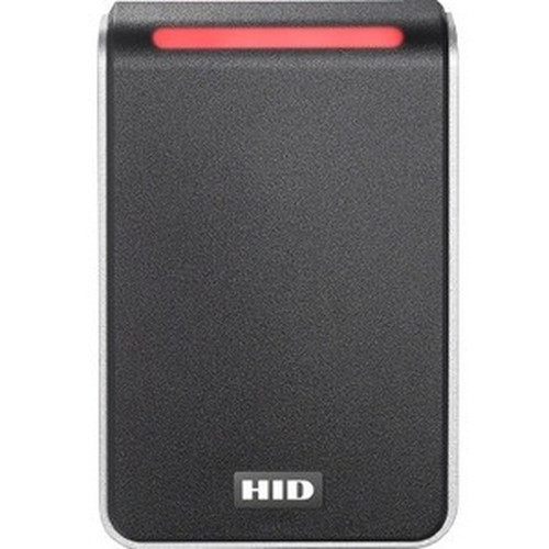 HID Signo 40 Card Reader Access Device - Black Silver Door Indoor Outdoor - Proximity - 394 100 mm Operating Range - Bluetooth 40HTKS-03-0004XR