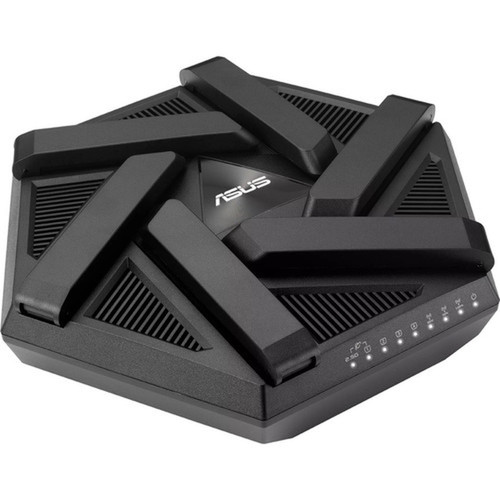 Asus RT-AXE7800 Wi-Fi 6E IEEE 80211ax Ethernet Wireless Router - Tri Band - 240 GHz ISM Band - 6 GHz UNII Band - 6 x Antenna6 x - - RT-AXE7800