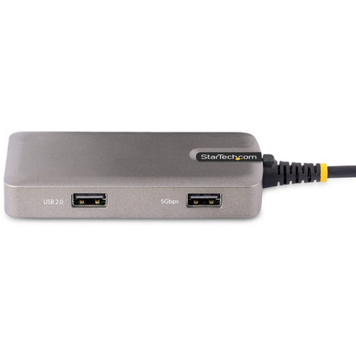 StarTechcom USB-C Multiport Adapter 4K 60Hz HDMI 3-Port USB Hub 100W Power Delivery Pass-Through Mini Dock - USB C multiport via 104B-USBC-MULTIPORT