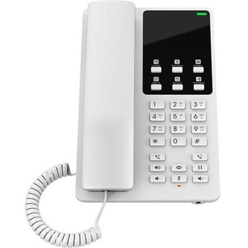Grandstream GHP620W IP Phone - Corded - Corded - Wi-Fi - Desktop Wall Mountable - White - 2 x Total Line - VoIP - IEEE GHP620W
