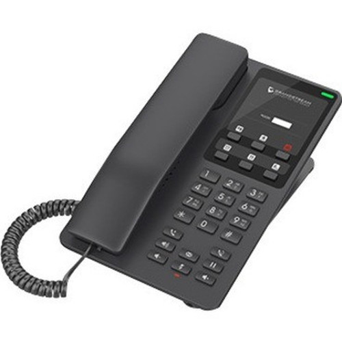 Grandstream GHP621W IP Phone - Corded - CordedCordless - Wi-Fi - Wall Mountable Desktop - Black - VoIP - IEEE 80211abgnac GHP621W