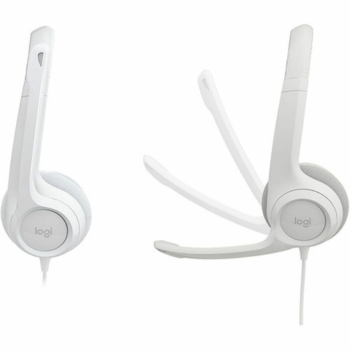 Logitech H390 USB-A Computer Headset - Stereo - USB Type A - Wired - 32 Ohm - 20 Hz - 20 kHz - Over-the-head - Binaural - Circumaural 981-001285