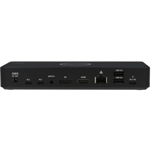 VisionTek VT2900 USB-C Dual System KVM Docking Station with 100W Power Delivery - for NotebookDesktop - 130 W - USB Type C - 2 - 4K 901532