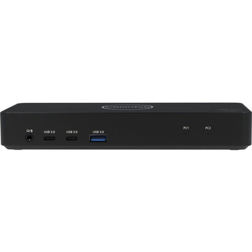 VisionTek VT2900 USB-C Dual System KVM Docking Station with 100W Power Delivery - for NotebookDesktop - 130 W - USB Type C - 2 - 4K 901532