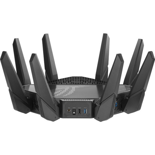 Asus GT-AX11000 PRO ROG Rapture Wi-Fi 6 Dual-Band Wireless Router - 1.34 GB/s - 8 Antennas - 10GbE