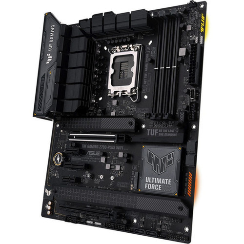 TUF Z790-PLUS WIFI Gaming Desktop Motherboard - Intel Z790 Chipset - Socket LGA-1700 - ATX - Core Pentium Gold Celeron Processor - - TUFGamingZ790-PLUSWIFI