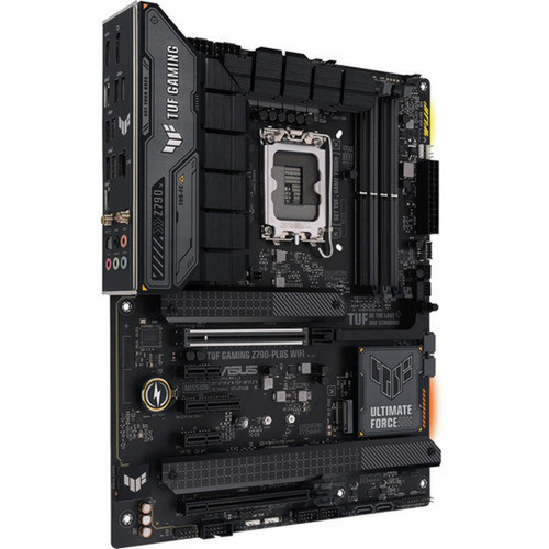 TUF Z790-PLUS WIFI Gaming Desktop Motherboard - Intel Z790 Chipset - Socket LGA-1700 - ATX - Core Pentium Gold Celeron Processor - - TUFGamingZ790-PLUSWIFI