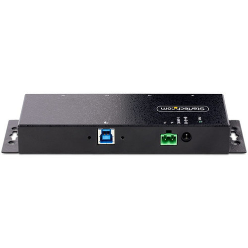 StarTechcom 4-Port Industrial USB 30 5Gbps Hub Rugged USB Hub w ESD  Surge Protection DINWallDesk Mountable USB-A Expansion - 5G4AINDNP-USB-A-HUB