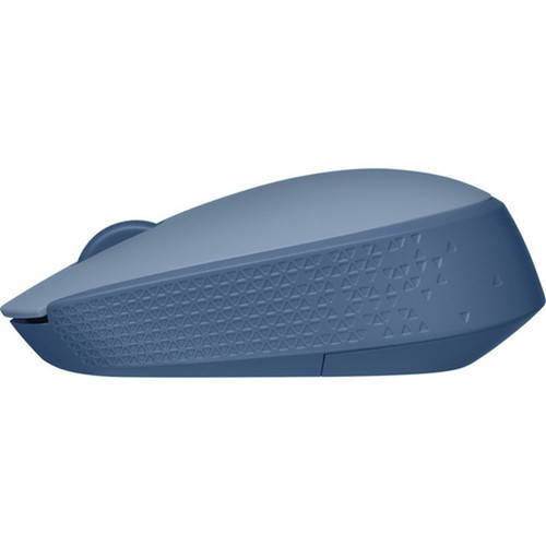 Logitech M170 Mouse - Optical - Wireless - Radio Frequency - 240 GHz - Blue Gray - USB - Symmetrical 910-006863