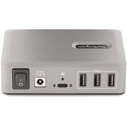 StarTechcom 10-Port USB-C Hub 8x USB-A  2x USB-C Self-Powered w 65W Power Supply USB 31 10Gbps DesktopLaptop USB Hub w - USB 10G8A2CS-USB-C-HUB