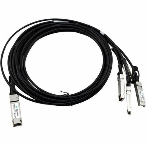 Axiom 100GBASE-CR4 QSFP28 to 4 SFP28 Passive DAC Intel Compatible 2m - 66 ft Twinaxial Network Cable for OEM Module Switch Router XXV4DACBL2M-AX