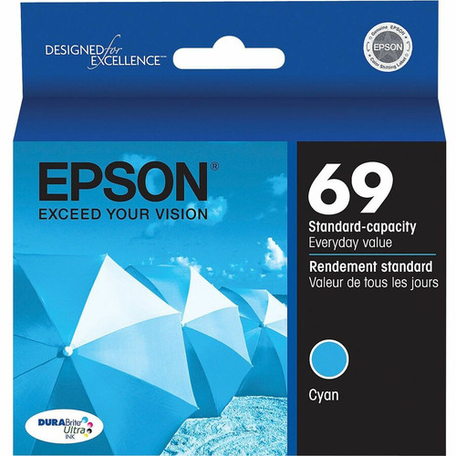 Epson DURABrite Original Ink Cartridge - Inkjet - 350 Pages - Cyan - 1 Each (Fleet Network)