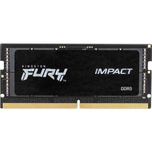 Kingston FURY Impact 16GB DDR5 SDRAM Memory Module - For Notebook - 16 GB 1 x 16GB - DDR5-5600PC5-44800 DDR5 SDRAM - 5600 MHz - - V KF556S40IB-16