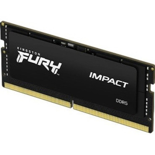 Kingston FURY Impact 16GB DDR5 SDRAM Memory Module - For Notebook - 16 GB 1 x 16GB - DDR5-5600PC5-44800 DDR5 SDRAM - 5600 MHz - - V KF556S40IB-16